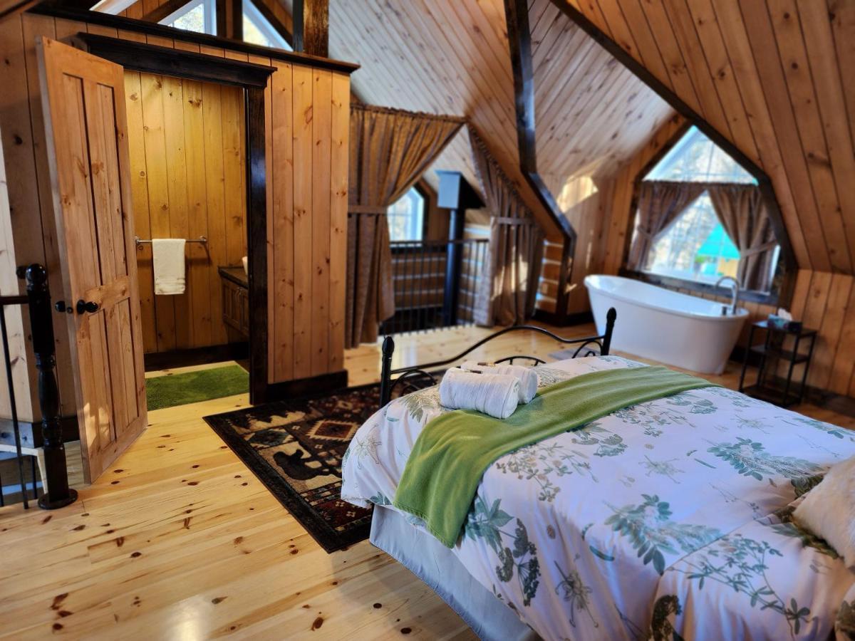 Hotel Domaine Riviere Sacacomie Saint-Alexis-des-Monts Exteriér fotografie