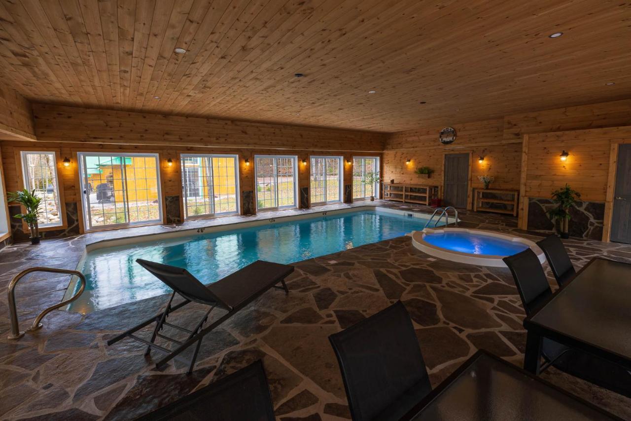 Hotel Domaine Riviere Sacacomie Saint-Alexis-des-Monts Exteriér fotografie